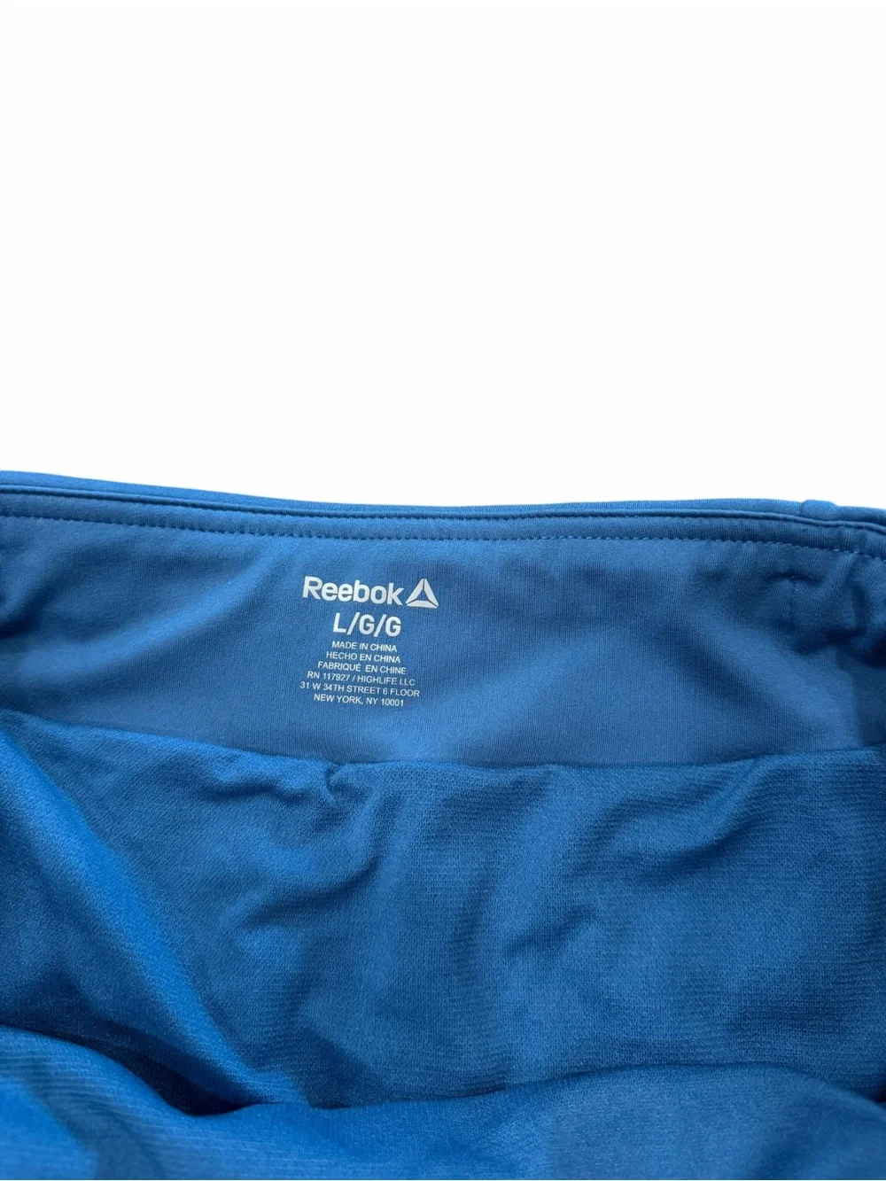 Reebok Women’s Blue Revolve Running Athletic Shorts L